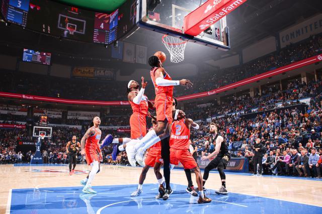 电子PG官网-最大分差42分！雷霆碾碎骑士完成复仇 战绩登顶