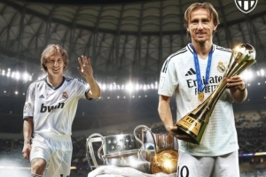 电子PG官网-莫德里奇加盟皇马13周年：出场597次，贡献43球95助攻&amp;夺28座冠军